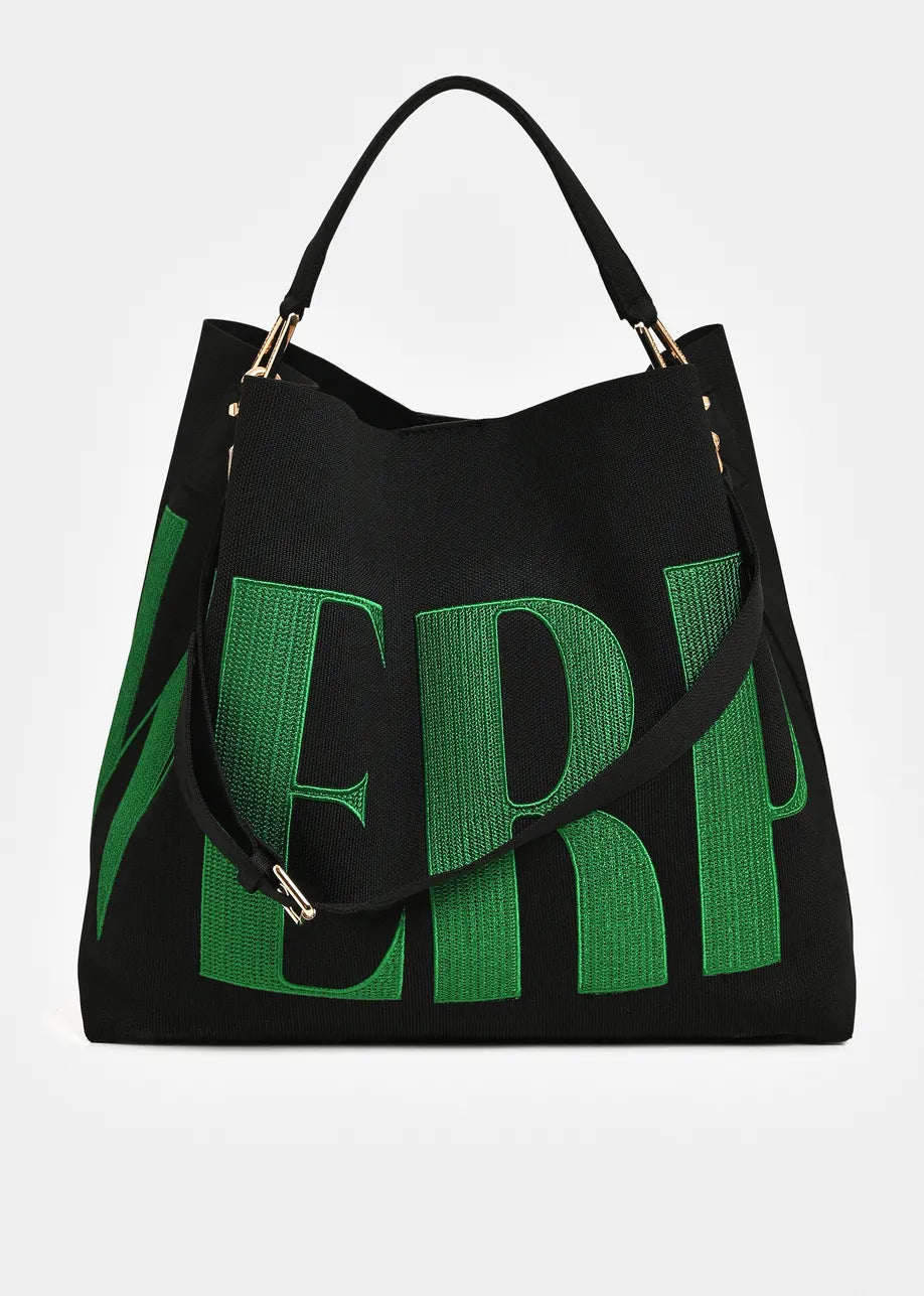 Essentiel Antwerp Karoll Shopper Bag - Charcoal Chic