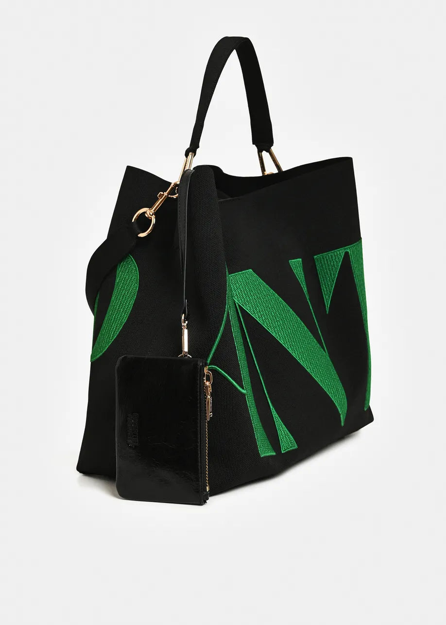 Essentiel Antwerp Karoll Shopper Bag - Charcoal Chic