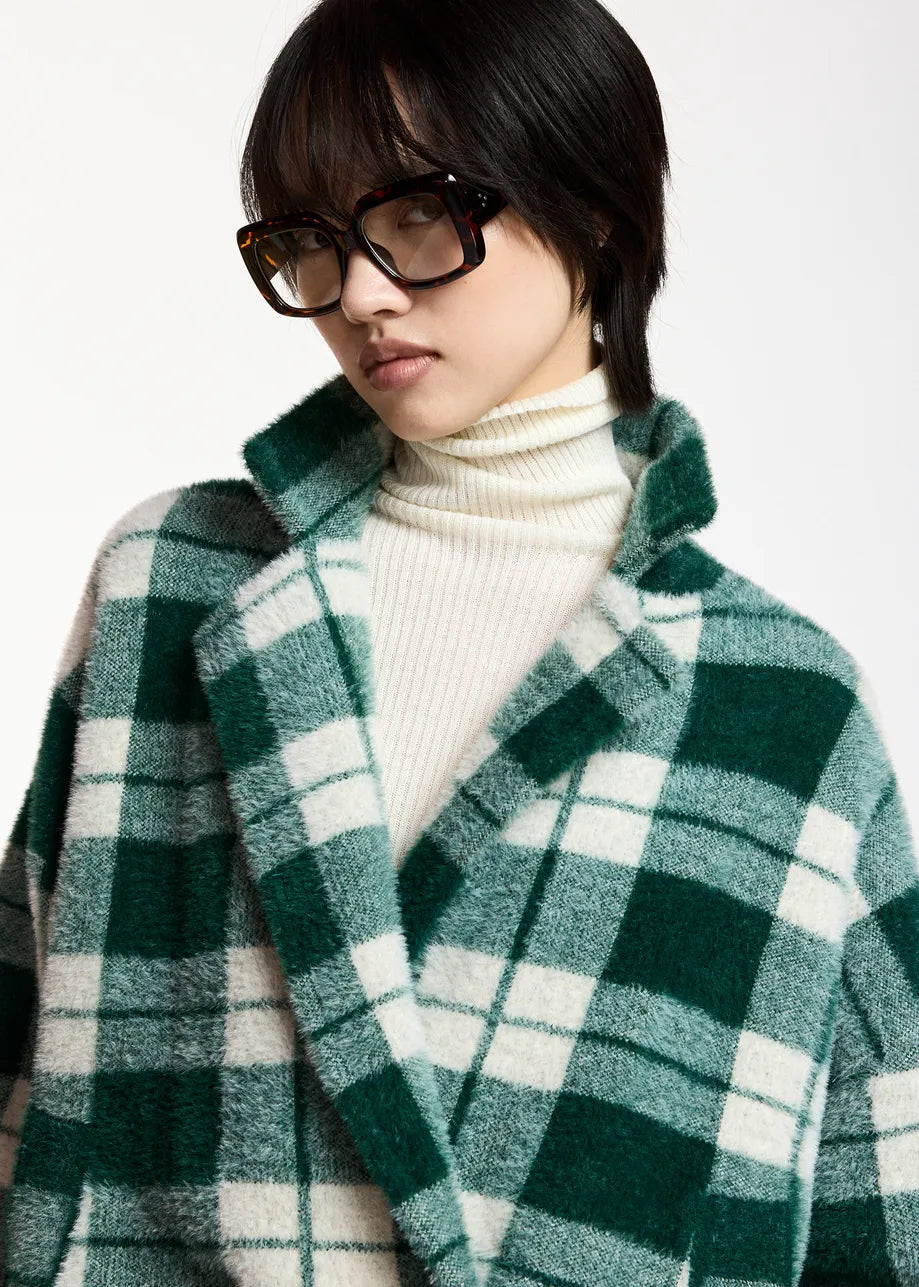 Essentiel Antwerp Karreau Cardigan - Green