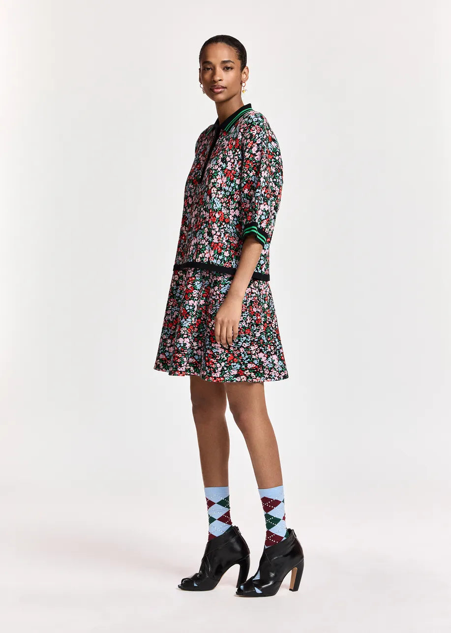 Essentiel Antwerp Kartos Floral Print Polo