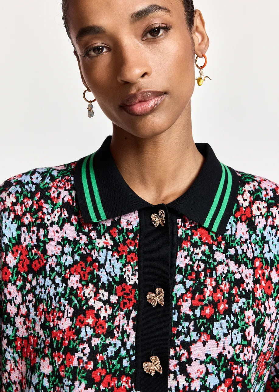 Essentiel Antwerp Kartos Floral Print Polo