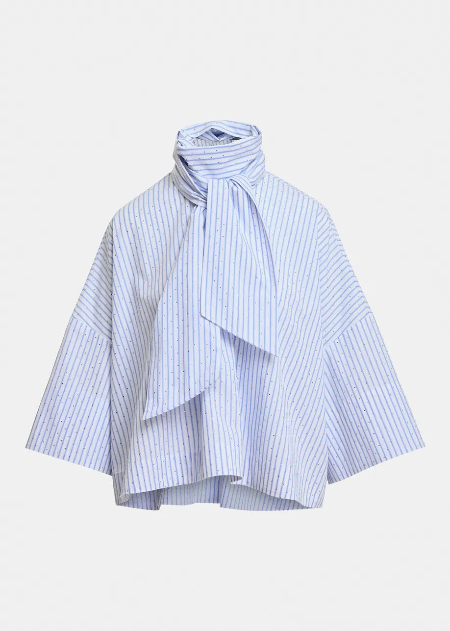 Essentiel Antwerp Kefir Pussy-Bow Top