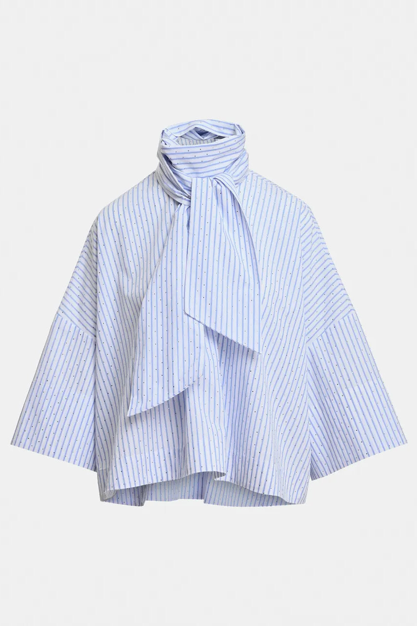 Essentiel Antwerp Kefir Pussy-Bow Top