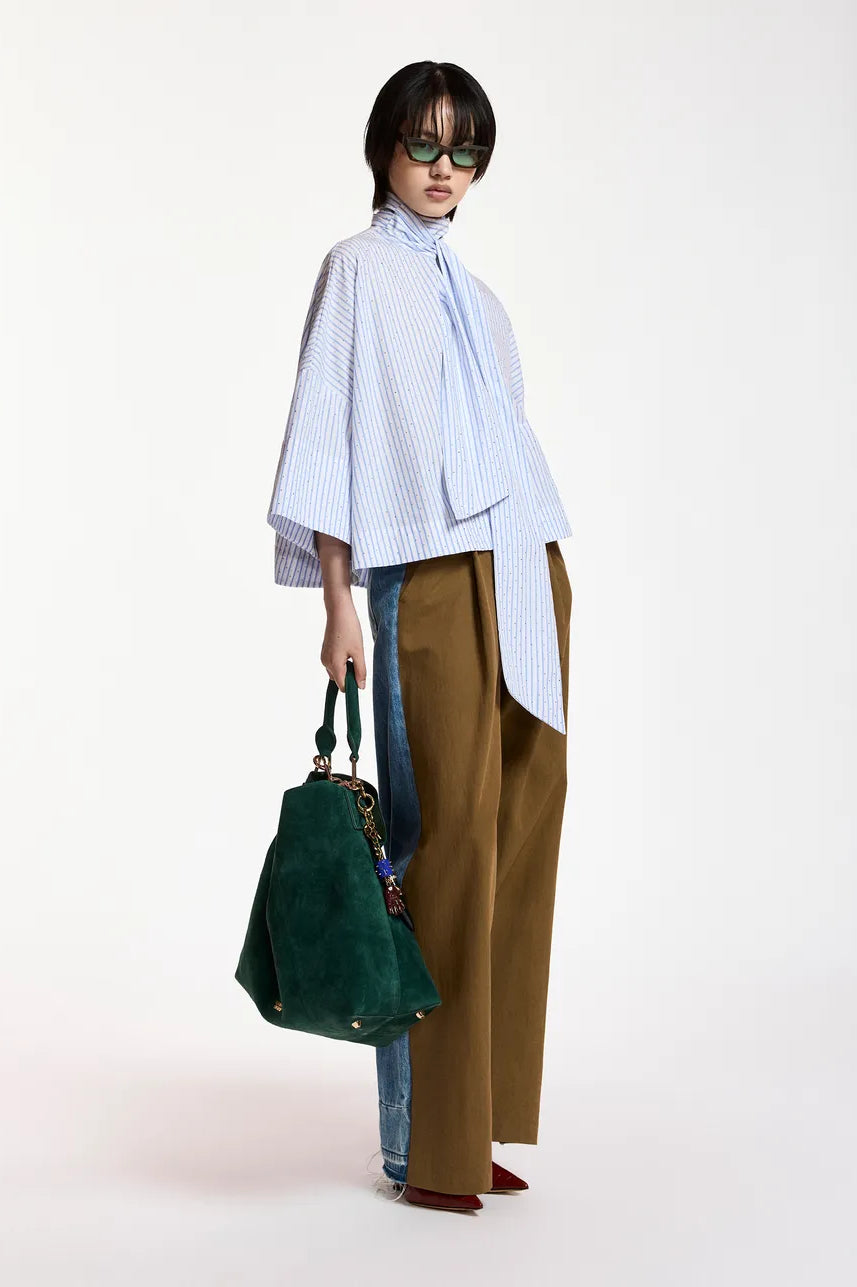 Essentiel Antwerp Kefir Pussy-Bow Top