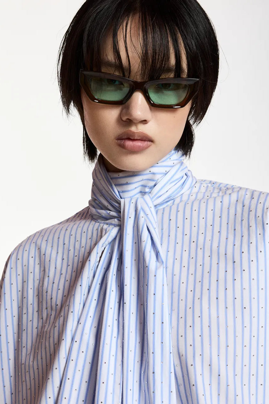 Essentiel Antwerp Kefir Pussy-Bow Top