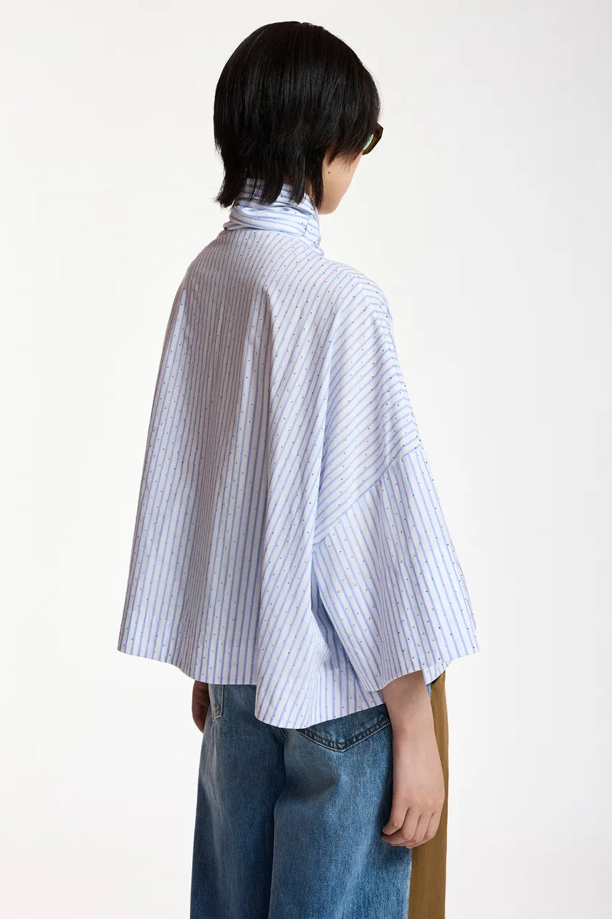 Essentiel Antwerp Kefir Pussy-Bow Top