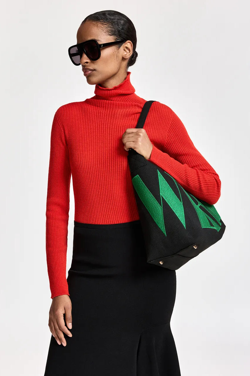 Essentiel Antwerp Kelmuse Turtleneck Sweater - Red