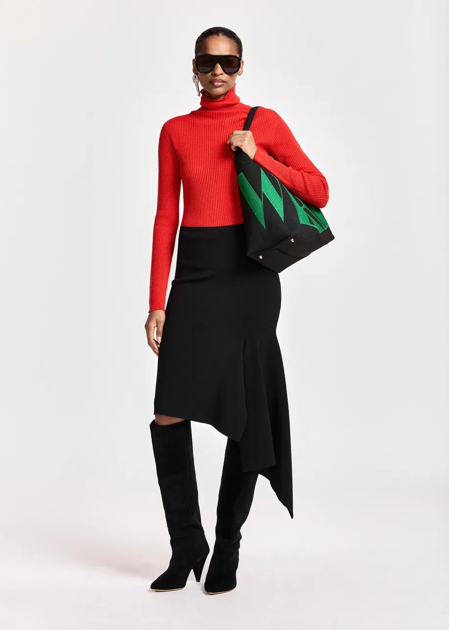Essentiel Antwerp Kelmuse Turtleneck Sweater - Red