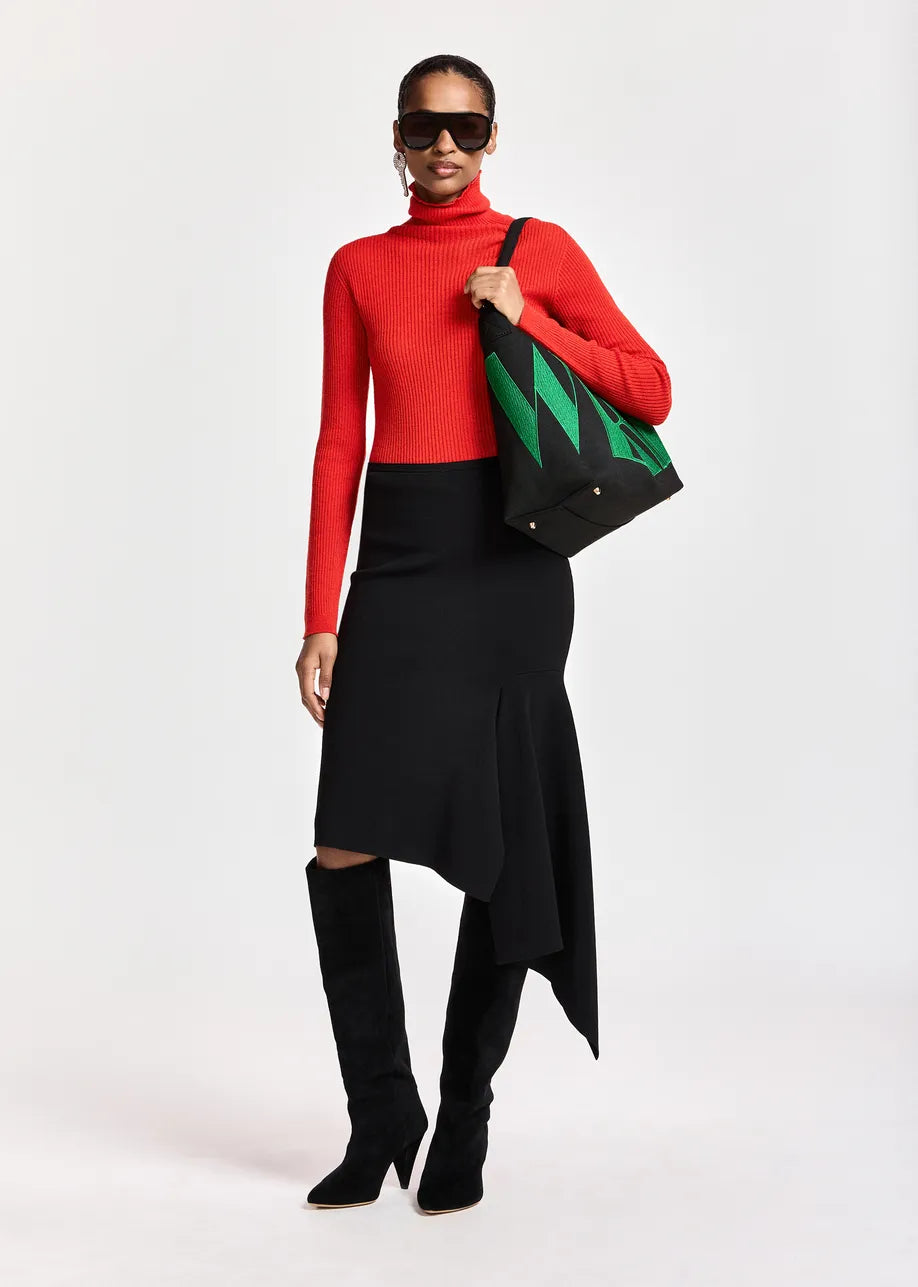 Essentiel Antwerp Kelmuse Turtleneck Sweater - Red