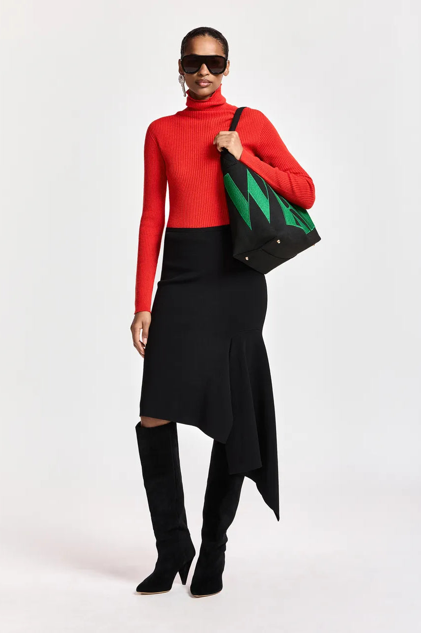 Essentiel Antwerp Kelmuse Turtleneck Sweater - Red