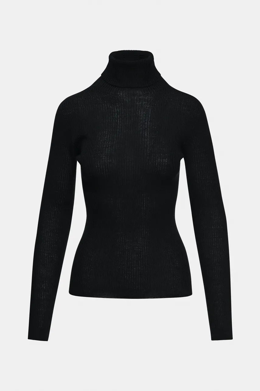 Essentiel Antwerp Kelmuse2 Turtleneck Sweater - Black