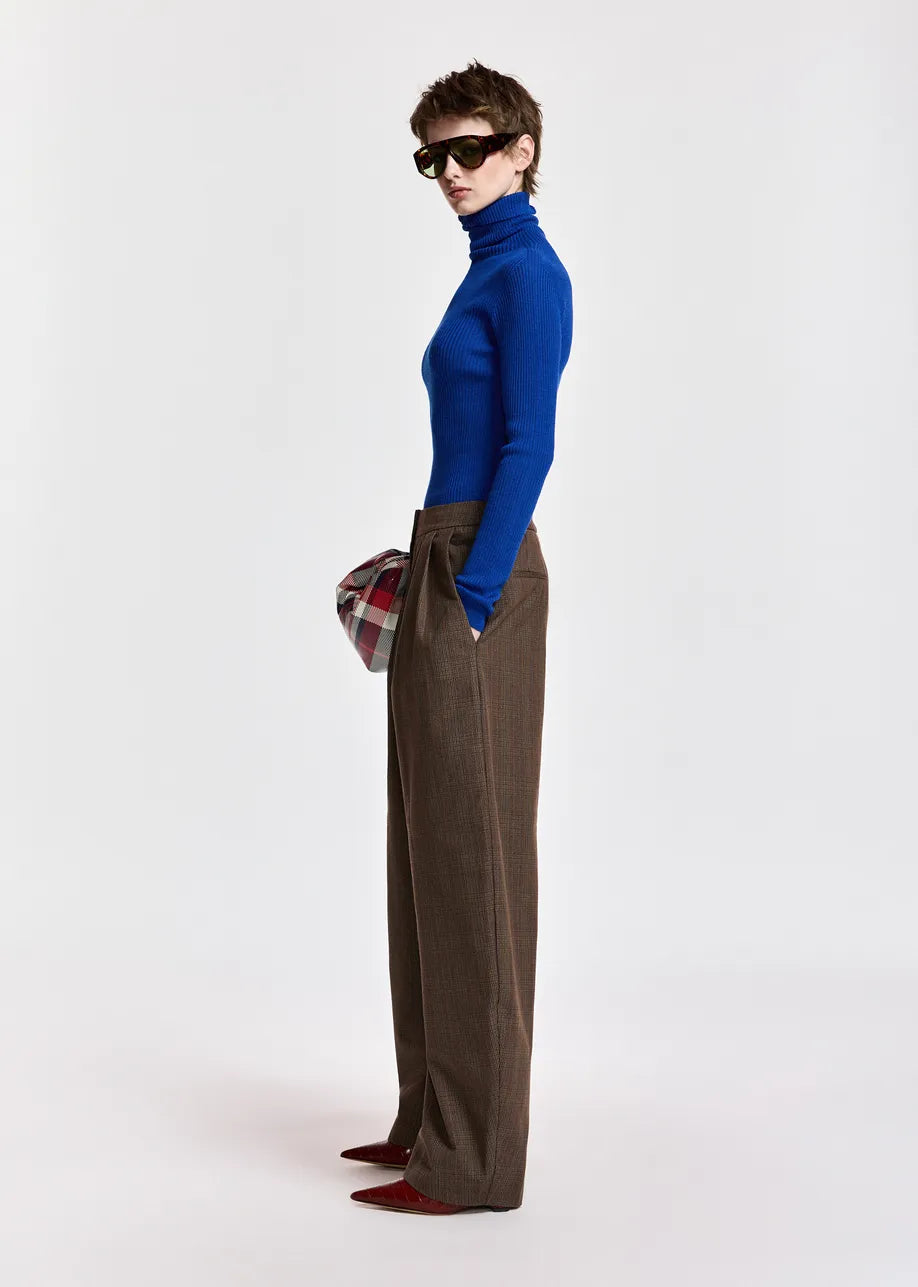 Essentiel Antwerp Kelmuse2 Turtleneck Sweater - Cobalt Blue