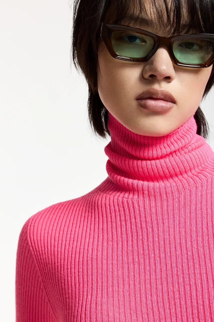 Essentiel Antwerp Kelmuse2 Turtleneck Sweater - Pink