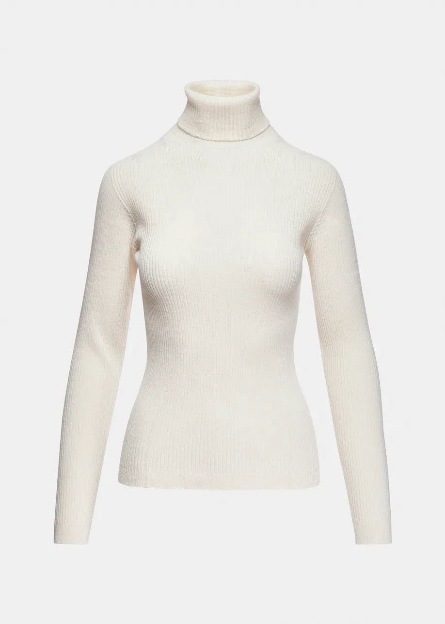 Essentiel Antwerp Kelmuse2 Turtleneck Sweater - Off-White