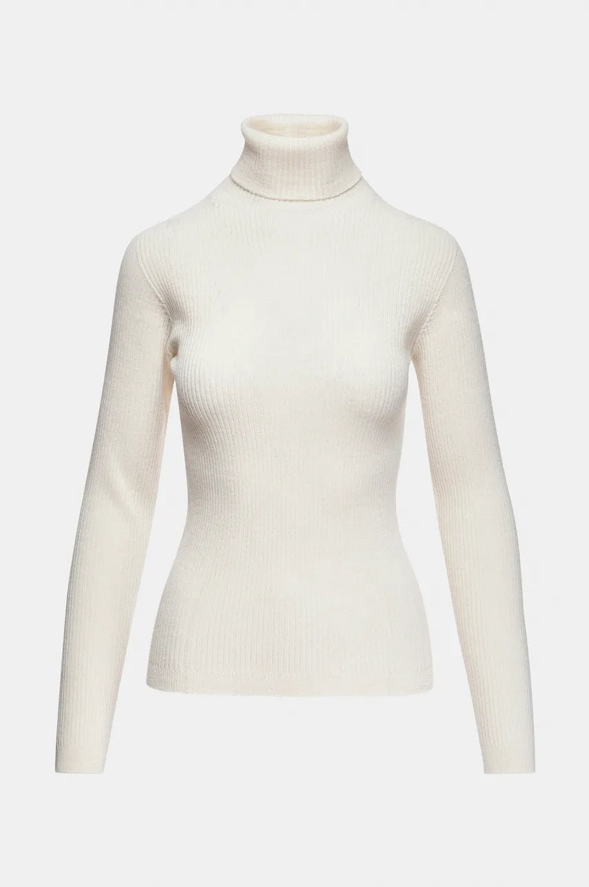 Essentiel Antwerp Kelmuse2 Turtleneck Sweater - Off-White