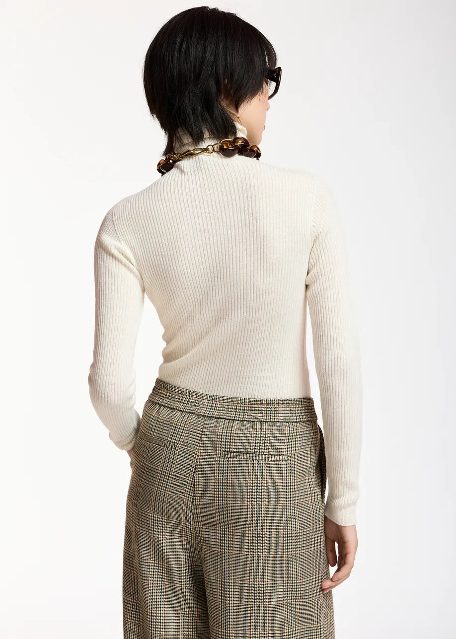 Essentiel Antwerp Kelmuse2 Turtleneck Sweater - Off-White