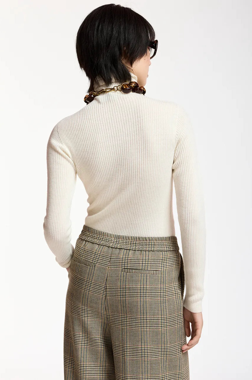 Essentiel Antwerp Kelmuse2 Turtleneck Sweater - Off-White