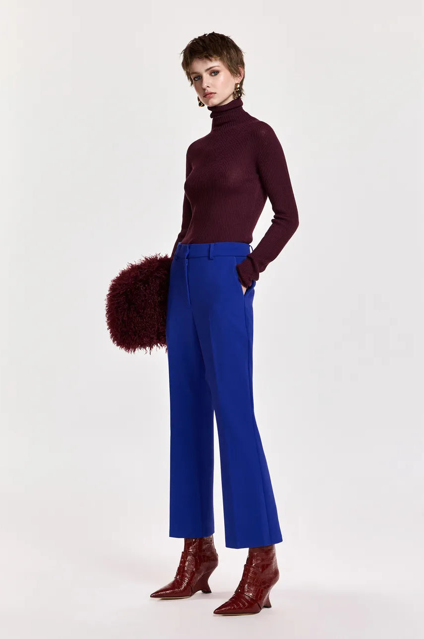 Essentiel Antwerp Kelmuse2 Turtleneck Sweater - Burgundy