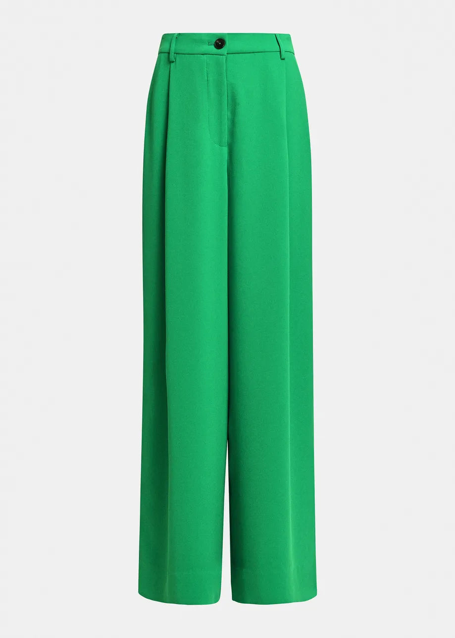 Essentiel Antwerp Kelsea Wide-Leg Pants - Green