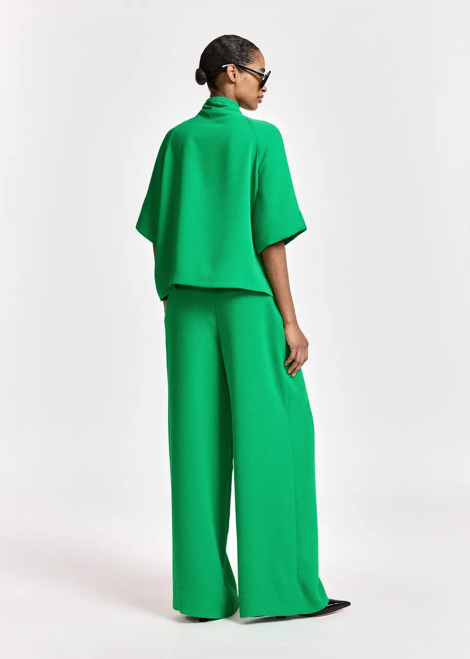 Essentiel Antwerp Kelsea Wide-Leg Pants - Green
