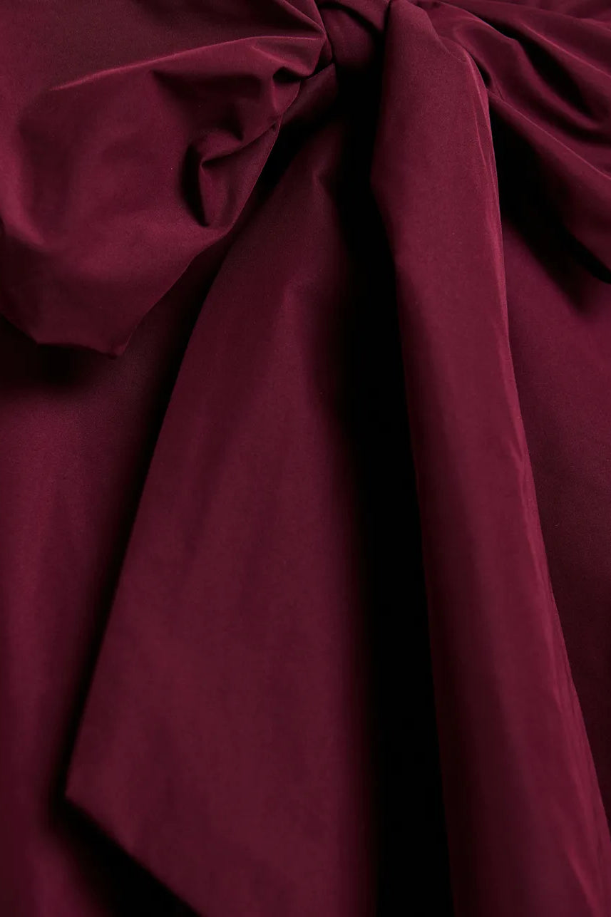 Essentiel Antwerp Khai Mini Dress - Burgundy