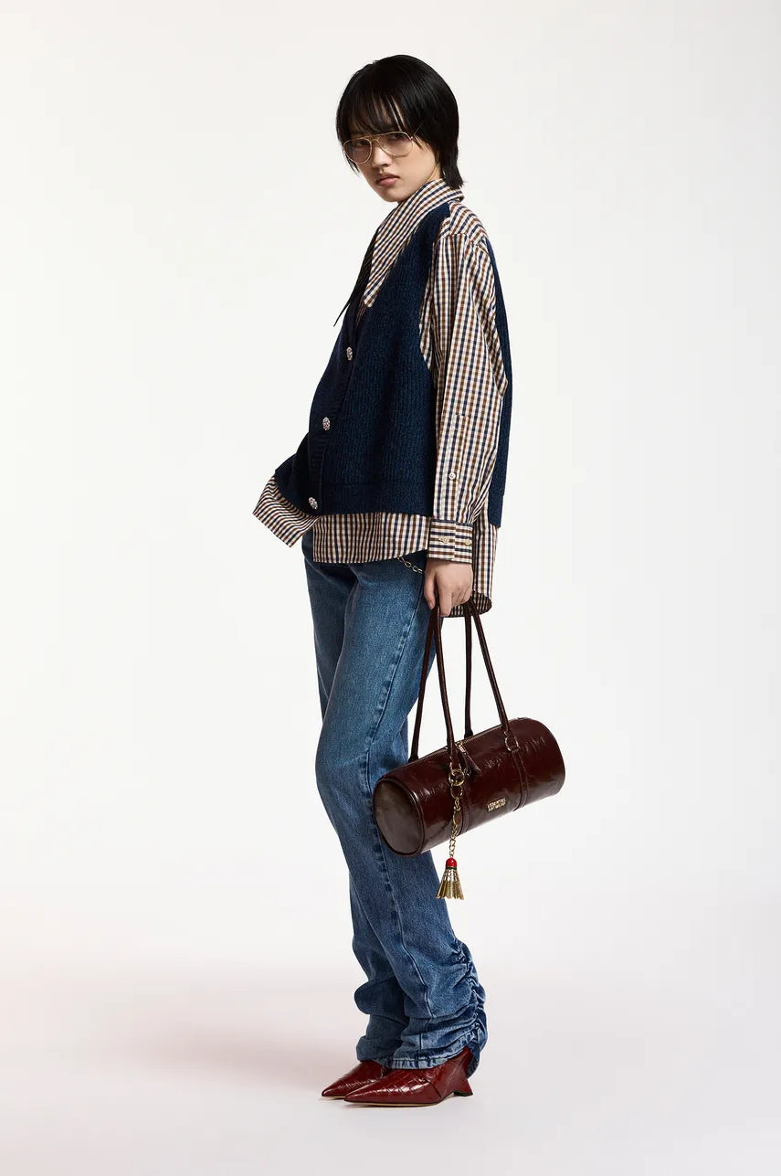 Essentiel Antwerp Kute Layered Vest Shirt