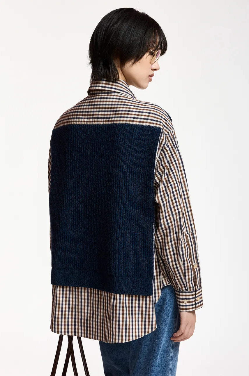 Essentiel Antwerp Kute Layered Vest Shirt