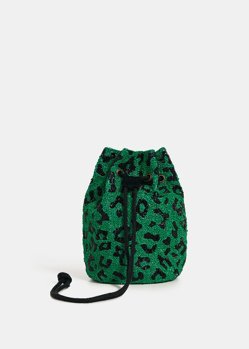 Essentiel Antwerp - Enquiry Beaded Bucket Bag