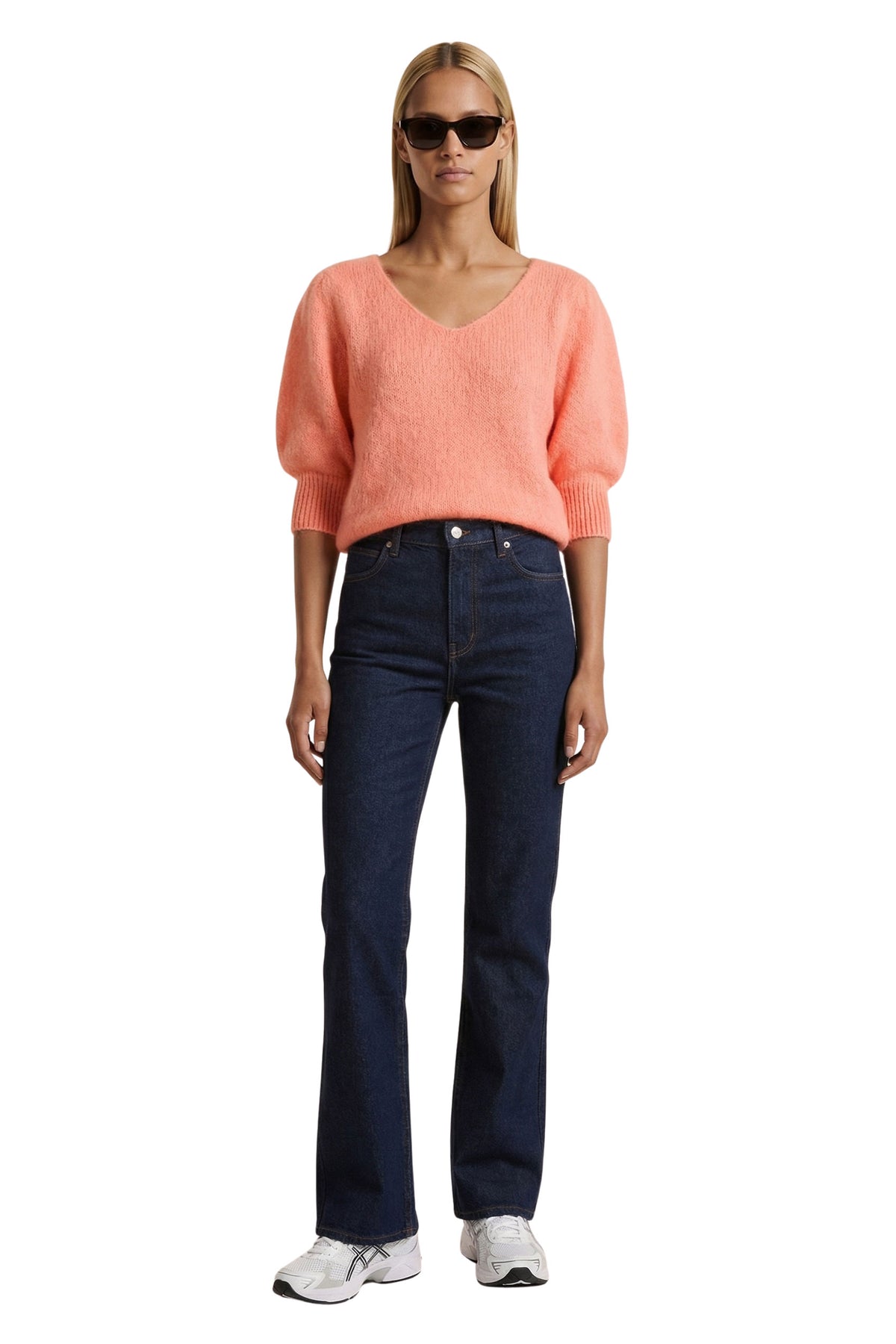 American Dreams Koa Alpaca Pullover - Salmon