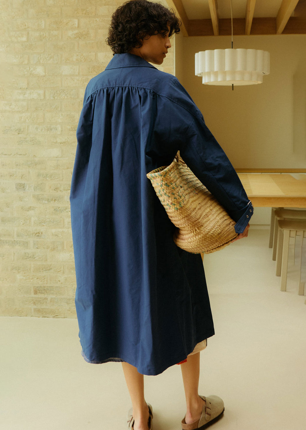 L.F.Markey Joffe Trench - Navy