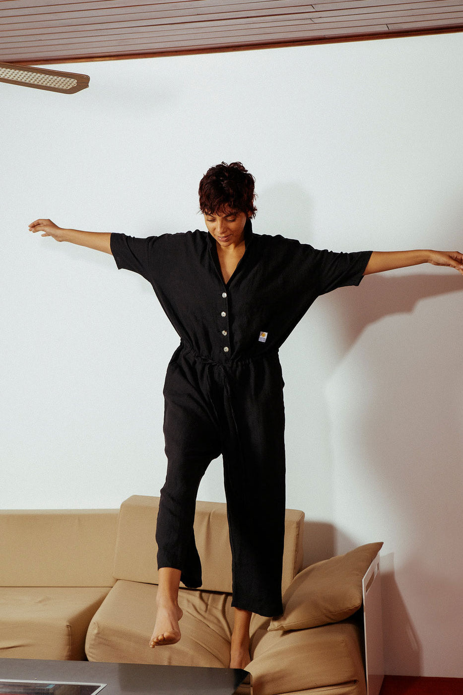 L.F.Markey Maxim Jumpsuit - Black