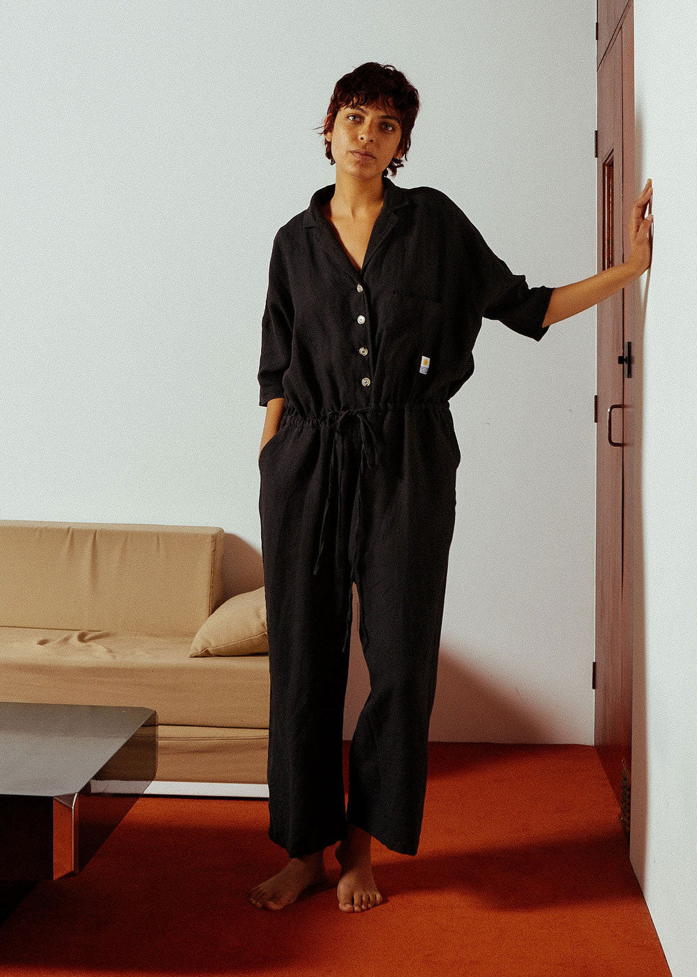 L.F.Markey Maxim Jumpsuit - Black