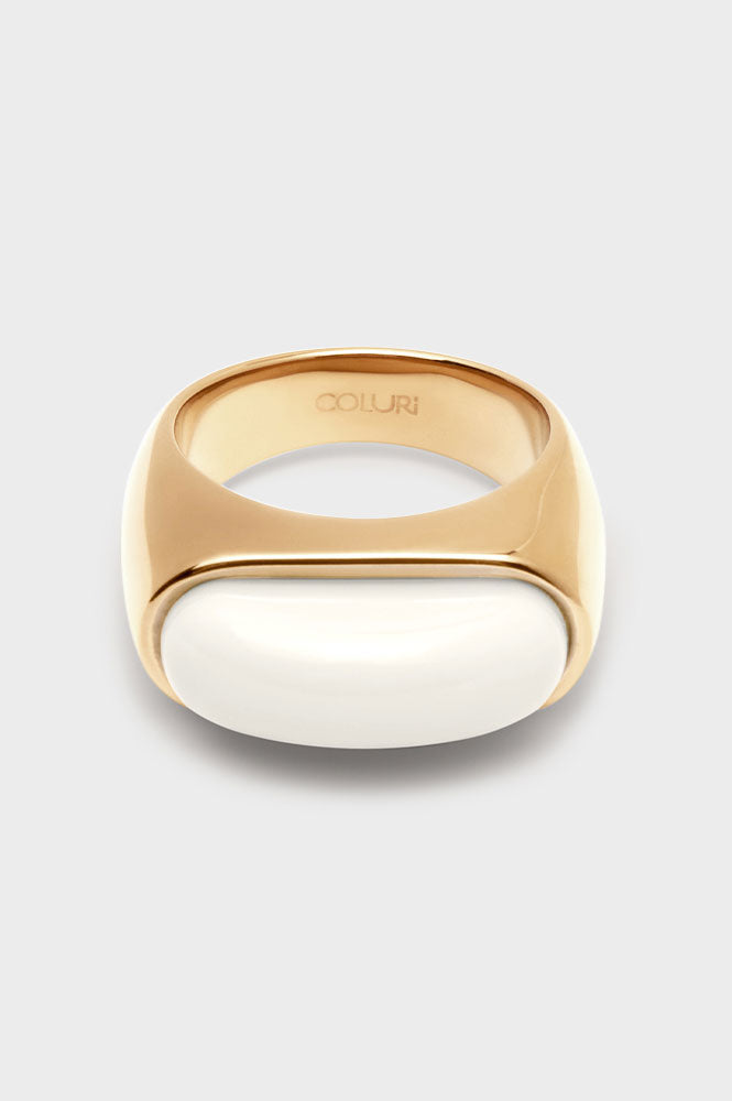 Coluri Lorde Statement Ring - Snow