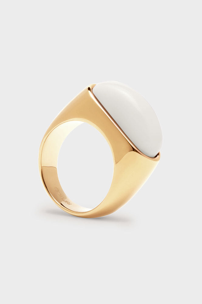 Coluri Lorde Statement Ring - Snow