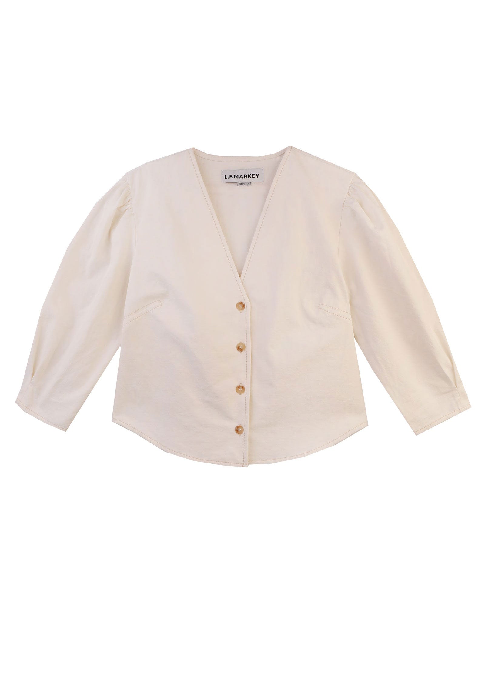 L.F.Markey Lowry Top - Ecru
