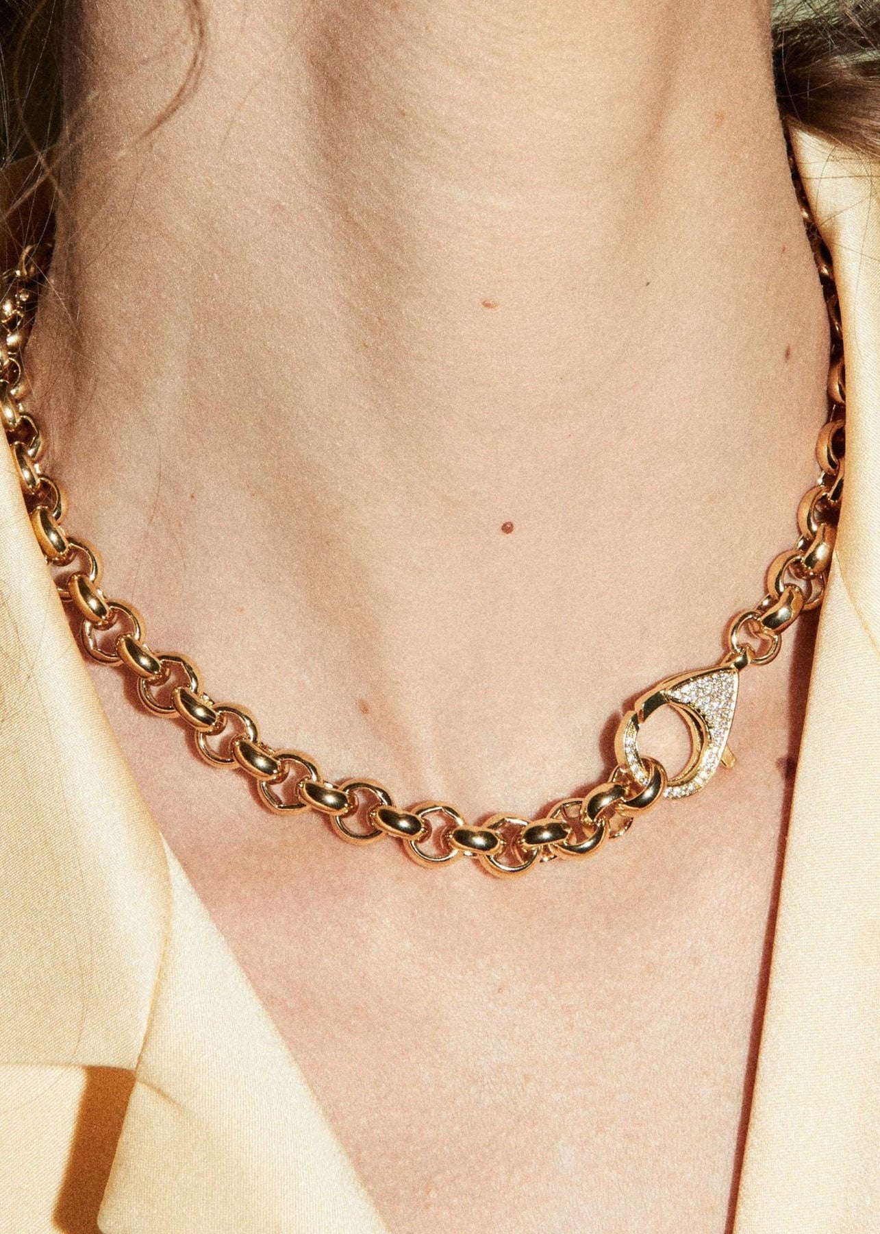 By Alona Scarlet Necklace - Gold