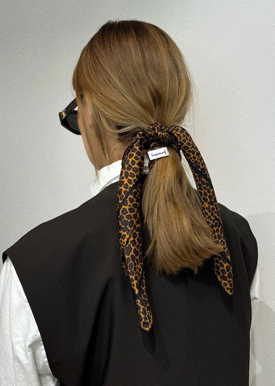 Lescarf Leo Scarf - Brown - 50cm