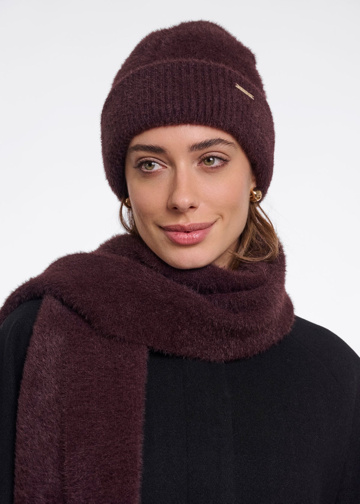 Rino & Pelle Otus Scarf - Fudge Cloak