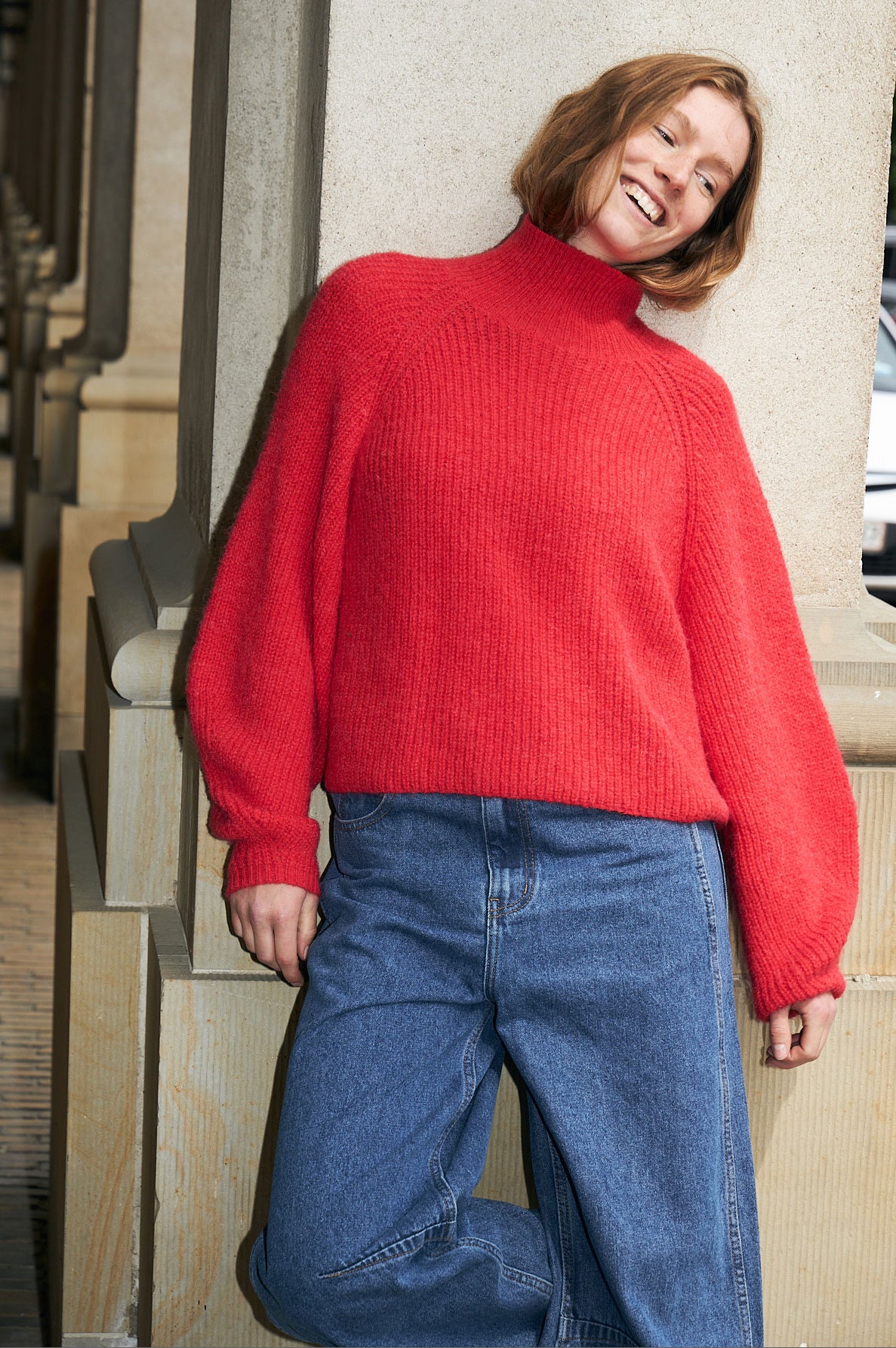 Lollys Laundry ElioLL Knit Jumper - Red