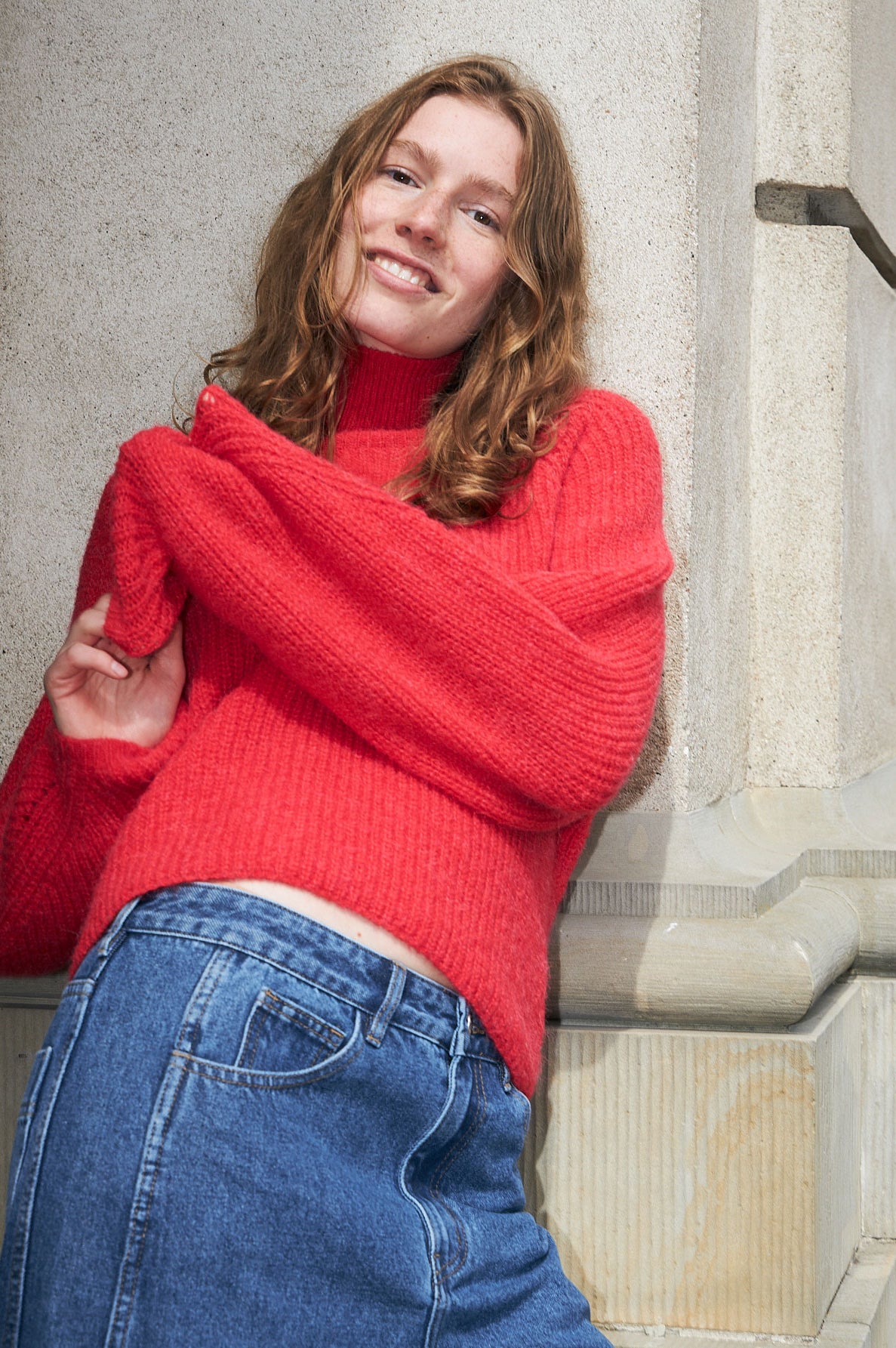 Lollys Laundry ElioLL Knit Jumper - Red