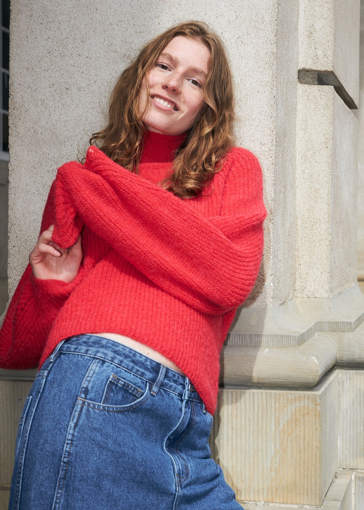 Lollys Laundry ElioLL Knit Jumper - Red