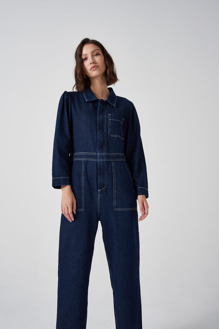 Seventy + Mochi - Lorna Jumpsuit - Dark Vintage