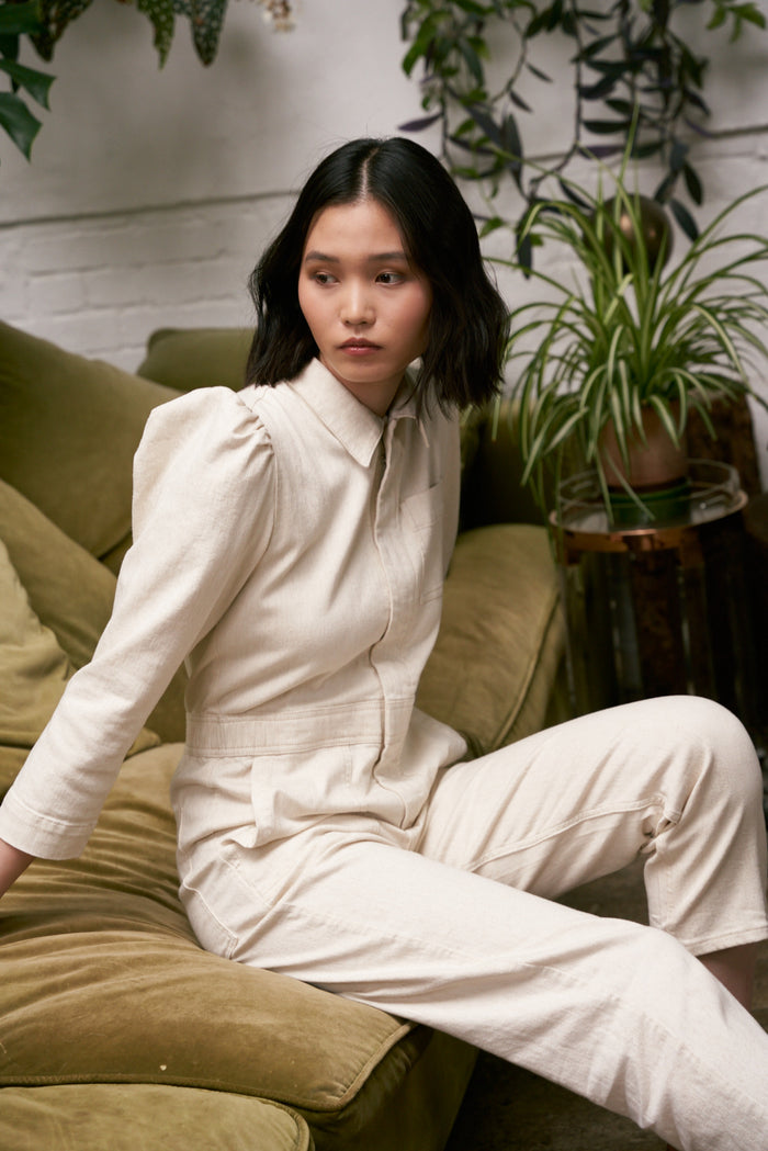 Seventy + Mochi - Lorna Jumpsuit - Ecru