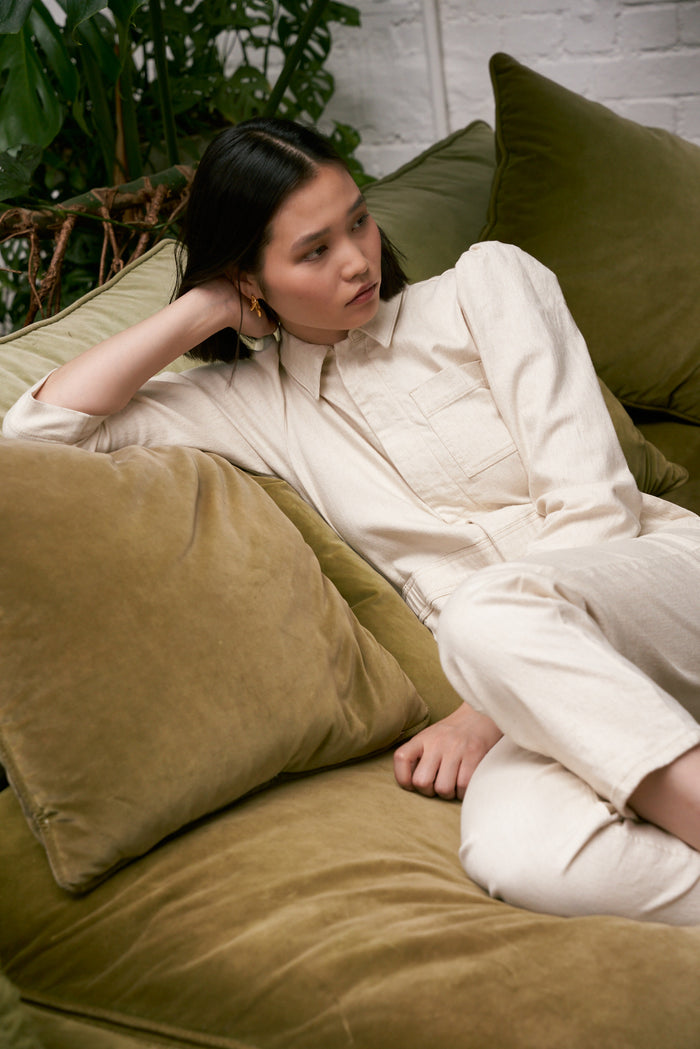 Seventy + Mochi - Lorna Jumpsuit - Ecru
