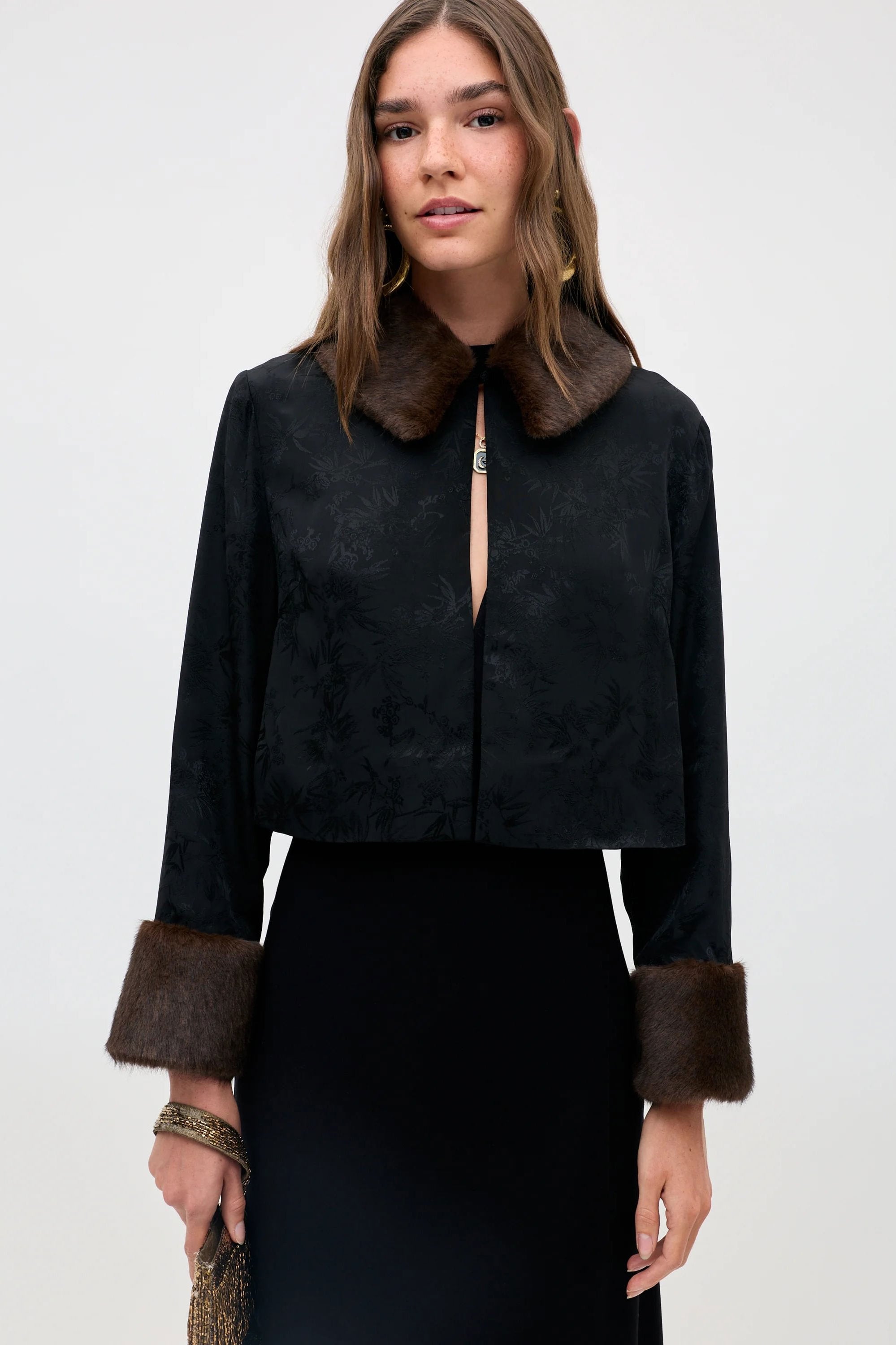 Rixo Luanne Jacquard Jacket