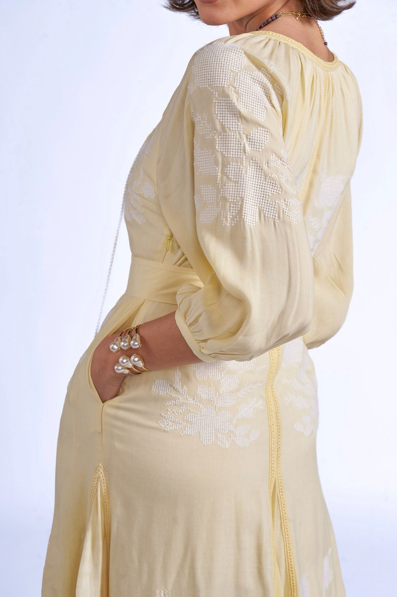 New Day Originals Lyra Dress - Lemon