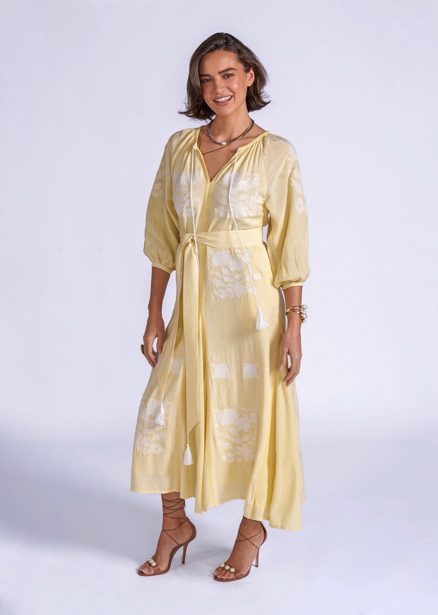 New Day Originals Lyra Dress - Lemon