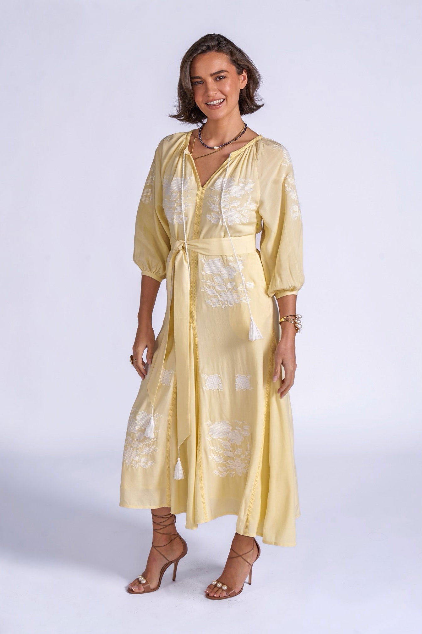 New Day Originals Lyra Dress - Lemon