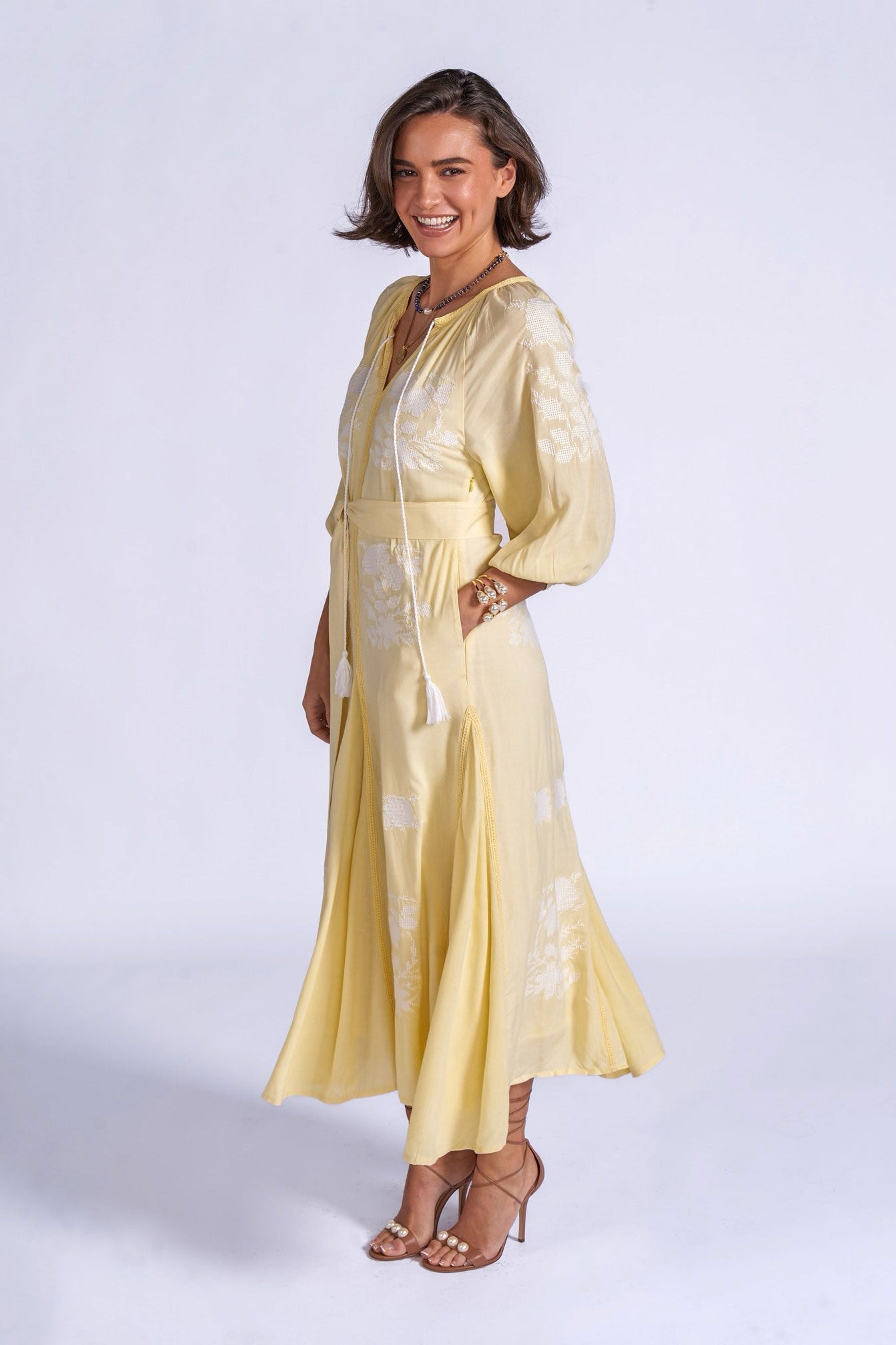 New Day Originals Lyra Dress - Lemon