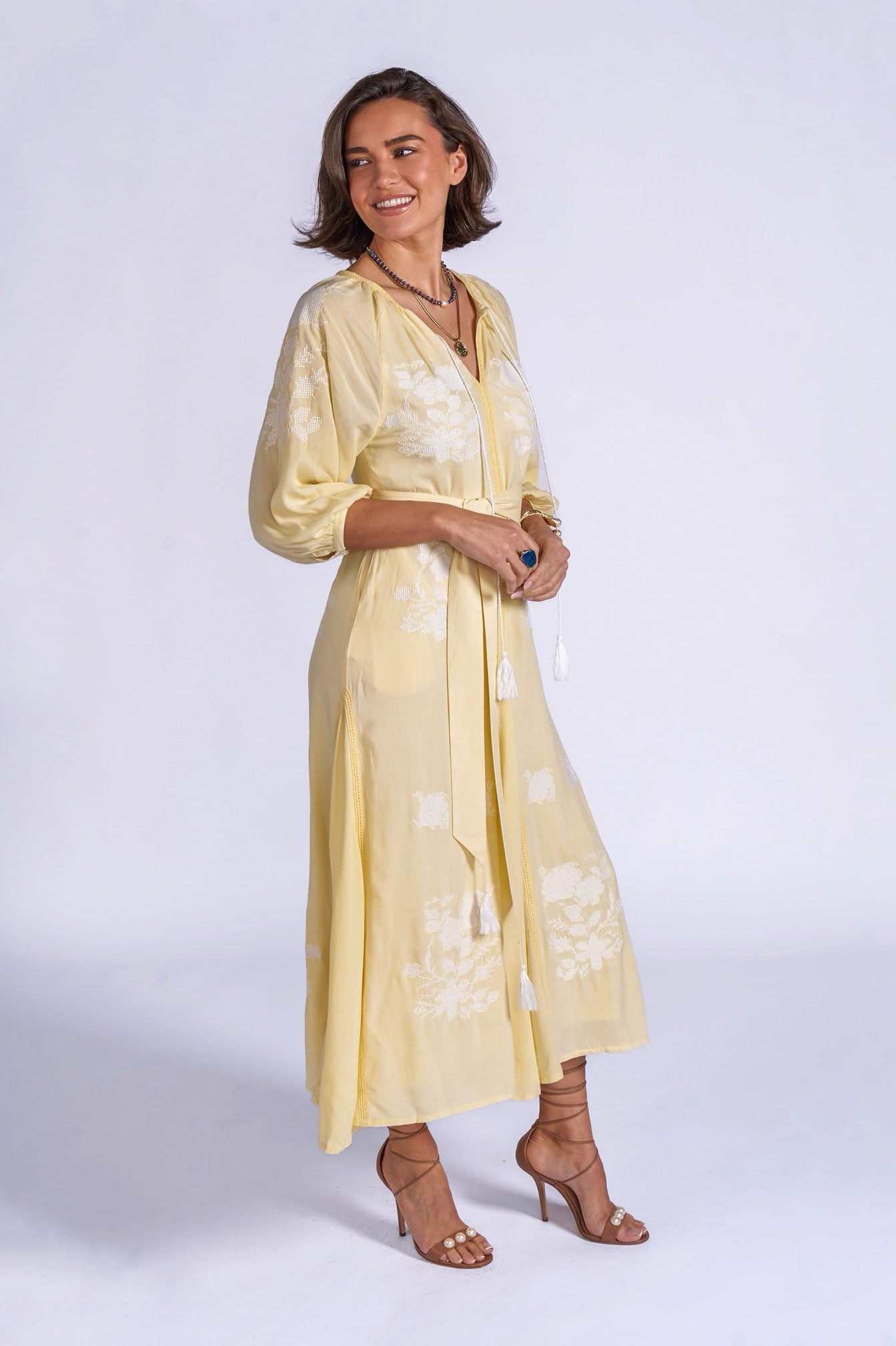 New Day Originals Lyra Dress - Lemon